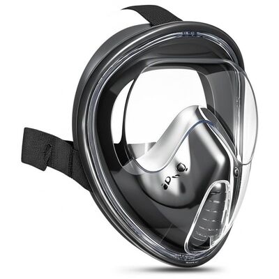 Adjustable Straps Full Face Snorkeling Mask Designed for Universal Users Providing Clear Vision and Comfortable Fit During Snorkeling Activities